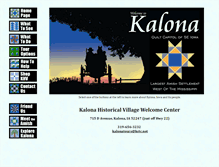 Tablet Screenshot of kalonaiowa.org